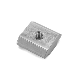 M4 M5 M6 M8 prodotti in acciaio Hardware con Slot elettrolitico 8 T dadi placcati in zinco senza smusso metrico certificato - Product Image 4