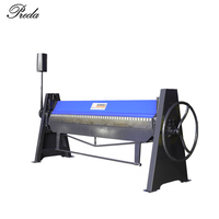 Machine à plier manuelle TDF de 8 pieds, marque Preda, épaisseur 0,5-1,5 mm, garantie 1 an, très vendue en Chine (Anhui)