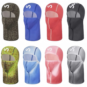 रंग बदलने वाली राइडिंग मास्क बुद्धिमान रंग बदलने वाली विंडप्रूफ गर्म हेडगियर उच्च तकनीक तापमान-विनियमन कपड़े - Product Image 5