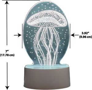 Lampe de chevet LED compacte pour chambre à coucher, veilleuse à piles, 30 LED, écologique, certifiée CE, moderne, 16 couleurs changeantes, en ABS, en forme d'ours, sans fil, pour le sommeil - Product Image 3