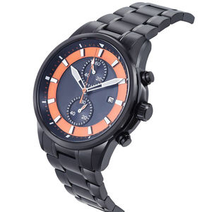 Montre à quartz de luxe YM91 avec logo personnalisé, design de créateur, 40 mm, cristal saphir, acier inoxydable, résistante à l'eau, analogique vintage - Product Image 6
