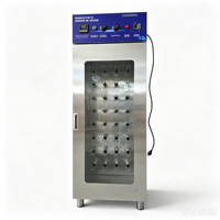Machine à laver les chaussures à recirculation d'eau, corps en acier inoxydable antirouille, machine de nettoyage de baskets commerciale