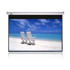 100 بوصة 16:9 الصوتية شاشة العرض الكهربائية/شاشة تعمل بمحرك مع السكن الألومنيوم - Product Image 5