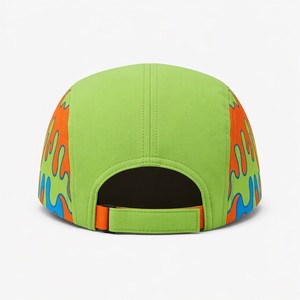 Performance <b>Waterproof</b> Curved Adjustable Running <b>Hat</b> with Custom Vinyl Badge PVC Logo Sports Teams Marathon Gorras OEM Supplier - Product Image 5