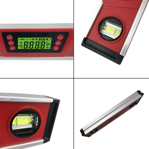 Espíritu de nivel <span class=keywords><strong>Digital</strong></span> de aluminio de alta calidad de 360 grados y 25cm con imanes, instrumentos de medición de nivel Premium inferior - Product Image 6