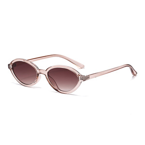 Gafas de Sol Ovaladas con Marco Pequeño y Protección UV400 para Mujer, Gafas de Plástico Personalizadas - Product Image 4