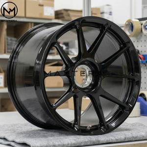Jantes de course Maxtera forgées sur mesure de style Centerlock GS1R pour Porsche 911 GT2 <span class=keywords><strong>GT3</strong></span> <span class=keywords><strong>RS</strong></span> Turbo S 718 981 Cayman, jantes en alliage - Product Image 3