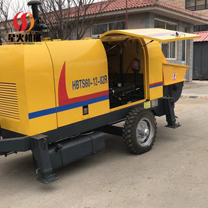 Bomba de Concreto de Motor Diésel de 40 Cbm <span class=keywords><strong>por</strong></span> <span class=keywords><strong>Hora</strong></span> en Venta, <span class=keywords><strong>Precio</strong></span> de Alquiler de Bomba de Concreto Portátil, Bomba de Concreto Estacionaria - Product Image 2