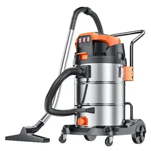 POHIR 3 moteurs 3000W 70L Aspirateur industriel en plastique sec et humide de haute qualité