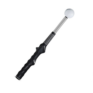 Entraîneur de swing de golf, tige en métal de 44 pouces, tête en plastique, poignée EVA, outil d'échauffement et de pratique - Product Image 3