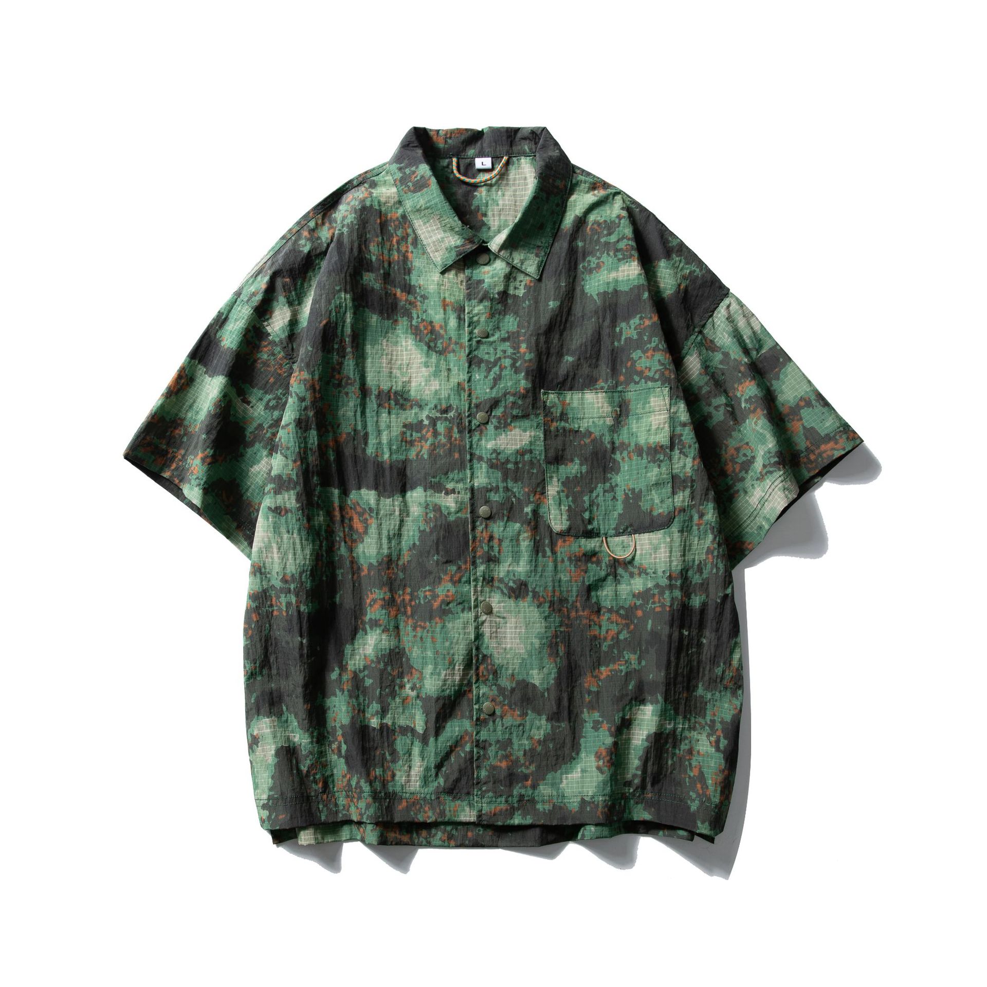 mosaic camouflage green