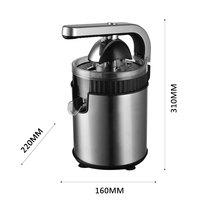 Elektrische sinaasappelpers, automatische citruspers, fruitsapcentrifuge