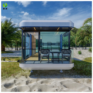 Casa Contenedor Modificada, Diseño Moderno Rectangular, Casa Contenedor para Vivir, Alojamiento Turístico al Aire Libre - Product Image 2
