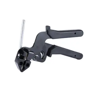 cable tie gun stainless steel zip cable tie plier bundle tool tensioning trigger action cable gun with cutter
