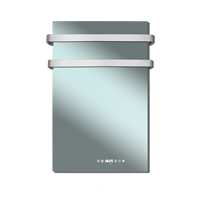 Thermostat numérique intelligent intégré 7 jours x 24 heures programmes affichage frontal Désembueur M58D 580W Panneau chauffant infrarouge à miroir