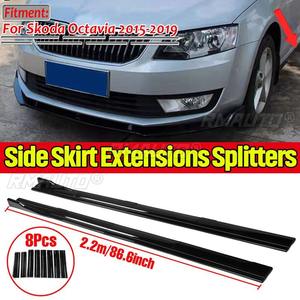 Alerón Lateral de Alta Calidad de 8 Piezas y 2.2m para Skoda Octavia 2015 2016 2017 2018 2019 - Product Image 1