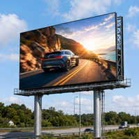 Écran LED extérieur P10 étanche IP65 6000cd couleur HDR10 pour publicité, mur vidéo, terminal de transport et signalétique multimédia