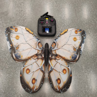 Dron Mariposa JIN PENG con Luces RGB Cambiantes, Juguete Volador Intermitente para Bodas y Fiestas