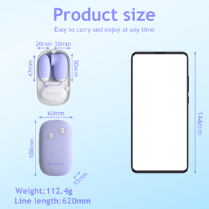 Massaggiatore Vibrante Portatile per Donne con Funzione di Suzione per Stimolazione Clitoridea e del Capezzolo, Giocattolo Sessuale per Orgasmo Rapido - Product Image 4