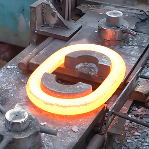 Una variedad de especificaciones Letra circular duradera en forma de pera en material de aleación
