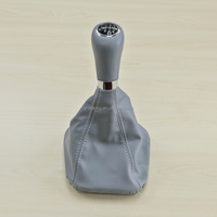 Levier de vitesses manuel 6 vitesses gris 8 mm/14 mm avec poignée en cuir, pommeau de levier de vitesses pour Mercedes-Benz