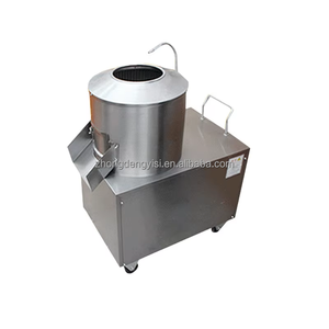 Machine commerciale entièrement automatique pour éplucher le gingembre et la noix de coco, machine de nettoyage et d'épluchage des légumes (igname, tapioca) pour la cuisine - Product Image 2