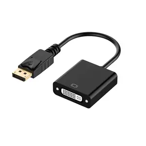 1080P Displayport-DVI 어댑터 변환기 DP DVI 남성 케이블