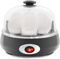 Aifa électrique mini cuiseur à oeufs portable 1pc cuiseur à oeufs rapide facile à éplucher dur moyen cuit à la vapeur