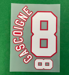 Livraison Gratuite – Nouveau Patch de Football Rétro 2000 OWEN Beckham GERRARD – Matériaux Flocage et Impression Thermocollante pour Maillot de Domicile - Product Image 4