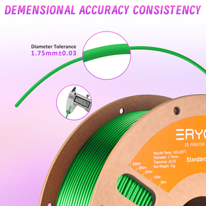 Filament d'imprimante 3D <span class=keywords><strong>ERYONE</strong></span> <span class=keywords><strong>TPU</strong></span> 95A, diamètre 1,75 mm, 1 kg, température d'impression 240°C - Product Image 5