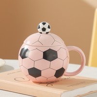 Mug en céramique 3D en forme de ballon de football 2026 – Idéal pour les souvenirs, les fêtes et les événements commémoratifs