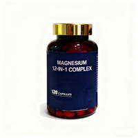 Nouvel Arrivage : Capsules de Magnésium Glycinate pour la Santé Musculaire, Complexe 12-en-1 de Vitamines et Minéraux, 700mg, Soutien Osseux et Articulaire, 120 gélules