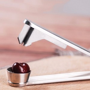 Fabricante Directo de Comercio Exterior: Nuevo Extractor Manual de Semillas de Cereza y Chirimoya de Acero Inoxidable, Pinza Quita Núcleos - Product Image 3