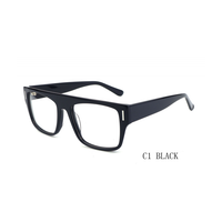 Gafas de Sol Cuadradas de Lujo para Hombre 2026, Monturas de Acetato de Alta Calidad, Logotipo Personalizado, Venta al por Mayor, Nuevas Gafas Coloridas con Patrón Sólido