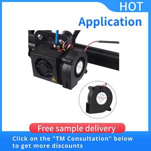 Zentrifugalventilatoren 40x40x10mm 40mm PWM 3PIN 4PIN Leiser Radiator-Kühlerlüfter für Medizinische Präzisionsinstrumente - Product Image 3