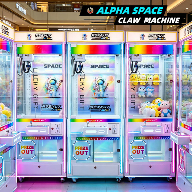 High Quality Claw Machine Easy to Operate Coin Operated Arcade Game Full Size Customizable Claw Crane Machine for Amusement Park