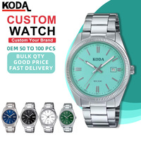 Montre de luxe pour femme avec bracelet en acier inoxydable, montre à quartz, marque Reloj Para Hombre, Montre Homme