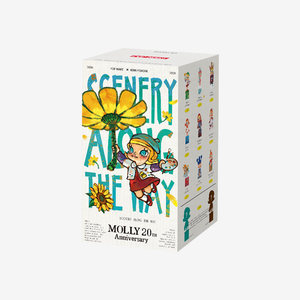 POP MART MOLLY 20° Anniversario Blind Box Set Completo da 9 Pezzi - Action Figure All'ingrosso per Rivendita Transfrontaliera - Product Image 1