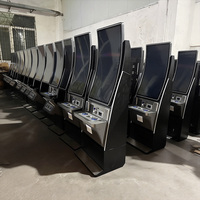 MAKER Luxury 43 Inch Curved J Screen Skill Game Machine Cabinet with LED Lighting for USA Georgia Virginia Amusement Centers