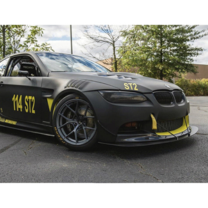 Vente flash - Aileron latéral en carbone MBJ pour BMW Série <span class=keywords><strong>3</strong></span> E92 LCI 2008-2013, finition brillante, protection UV, kit carrosserie léger pour pare-chocs - Product Image 5