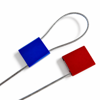 Scellé de câble en acier et aluminium YSD avec verrouillage inviolable pour la protection des conteneurs et des marchandises