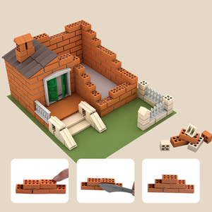 Gioco Educativo KSF per Bambini dai <span class=keywords><strong>5</strong></span> ai 7 <span class=keywords><strong>Anni</strong></span>, Kit di Costruzioni Moderne, Blocchi 3D Fai-da-Te per Costruzioni - Product Image 4