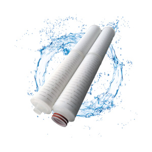 새로운 고효율 99% HEPA 주름형 에어 필터 0112311 진공 폴리에스터 PTFE 멤브레인 배리어 필터 카트리지 - Product Image 1