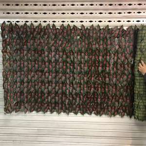 Gazon mural artificiel K01337, panneaux de bords, herbe de bovin verte, feuilles de jardin, clôture - Product Image 5