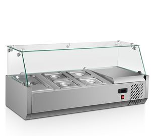 Réfrigérateur commercial Restaurant <span class=keywords><strong>Pizza</strong></span> Affichage Réfrigérateur Salade Bar Comptoir <span class=keywords><strong>Pizza</strong></span> Salade Boulangerie Réfrigérateur <span class=keywords><strong>Vitrine</strong></span> - Product Image 2