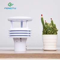 Offre Spéciale WQX5 Mini capteur de Station météo à ultrasons Modbus RS485 pour la pression d'humidité de la température de Direction de la vitesse du vent