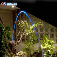 Nosel Air Mancur Jet Laminar Ukuran Besar dengan Lampu RGB untuk Taman, Kolam Renang, Hotel, Taman, Mal
