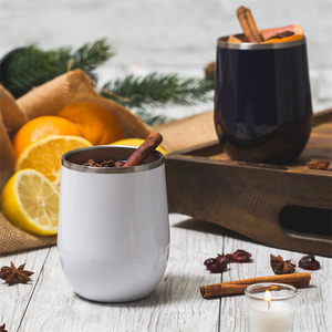 <strong>Wine</strong> Cups <strong>Tumbler</strong> 12oz Insulated with Lid Stainless Steel Stemless <strong>Wine</strong> <strong>Tumbler</strong> Glasses Double Wall Vacuum Cups - Product Image 5