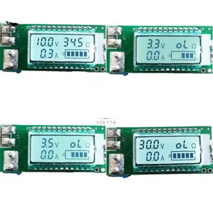 18650 26650 Lithium Battery Tester LCD Digital Test Backlight Voltage Capacity Current Load Resistance Meter Power Bank