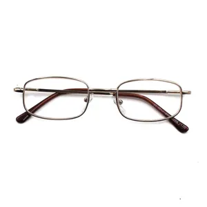 2021 горячая Распродажа Модные Винтажные Бизнес Стиль Металлические очки для чтения для мужчин и женщин пожилых мужчин
